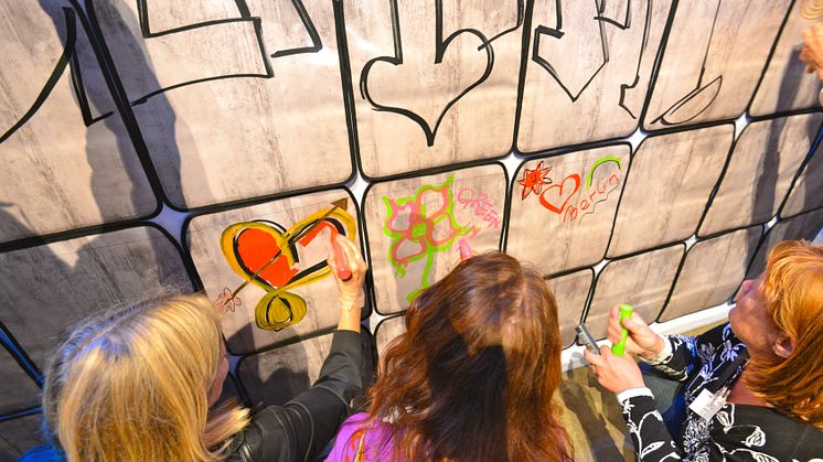 Graffiti-workshop i Stockholm – 25 år efter murens fall