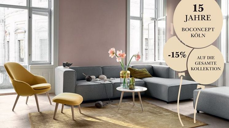 15 Jahre BoConcept in Köln