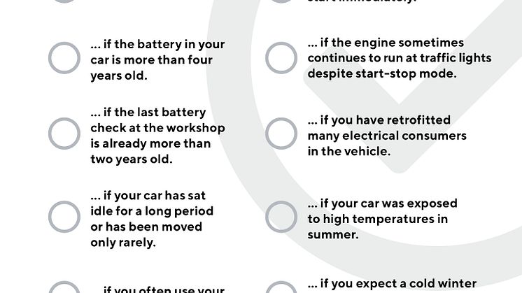 Checklist