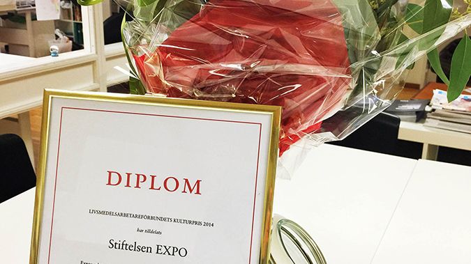 ​Expo tilldelas Livsmedelsarbetareförbundets Kulturpris 2014
