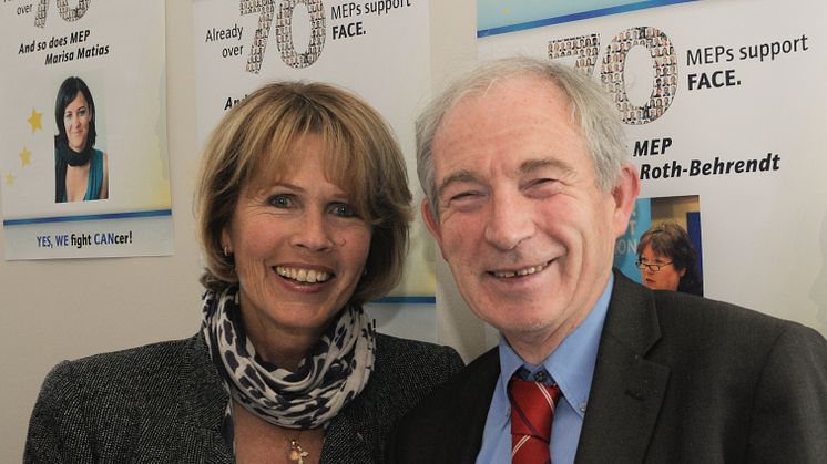 Christa Maar und Colm O´Morain (v.l.)