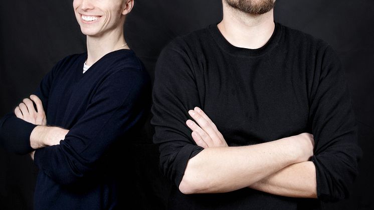 Peter Franziskus Strassegger (v) og Eivind Hofstad Evjemo