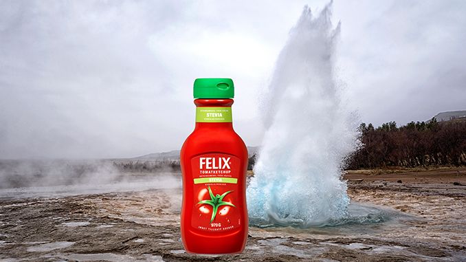 Islänningarna har tagit Felix ketchup till sina hjärtan. 