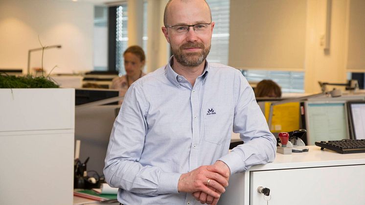 Martin Hovden er økonomidirektør i Aller Media og har samarbeidet med Lindorff i en årrekke. 