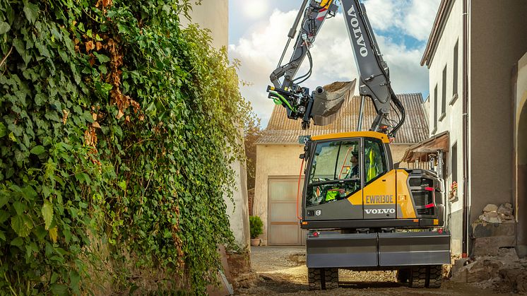 Nya Volvo EWR130E sätter en ny standard för kompakt prestanda