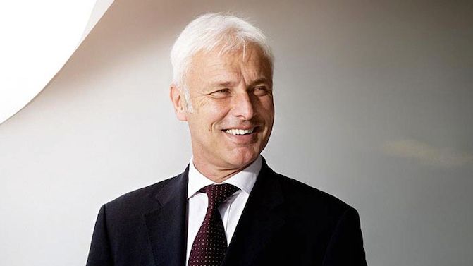 Matthias Müller præsenterer næste skridt for Volkswagen koncernen