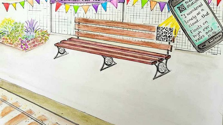 West Midlands Railway passengers invited to discover their artistic sides with Ledbury Poetry Festival