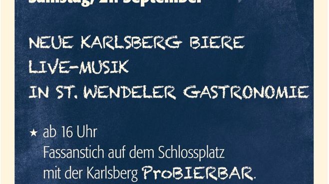 Karlsberg Brauerei feiert erste Braunacht in St. Wendel