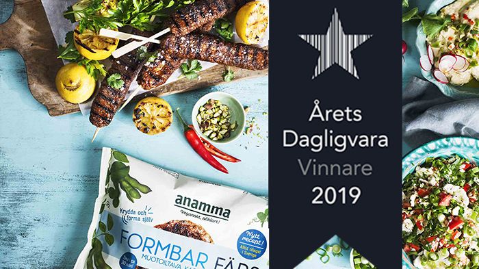 Anamma Formbar Färs är Årets Dagligvara 2019
