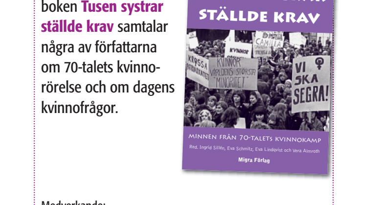 Stadsbiblioteket: Kvinnodagen om kvinnofrågor då och nu