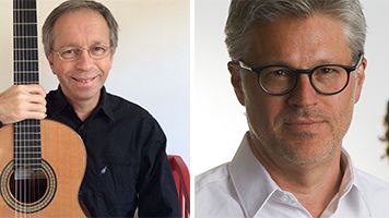 Unikt mästarmöte med Göran Söllscher och Mats Bergström
