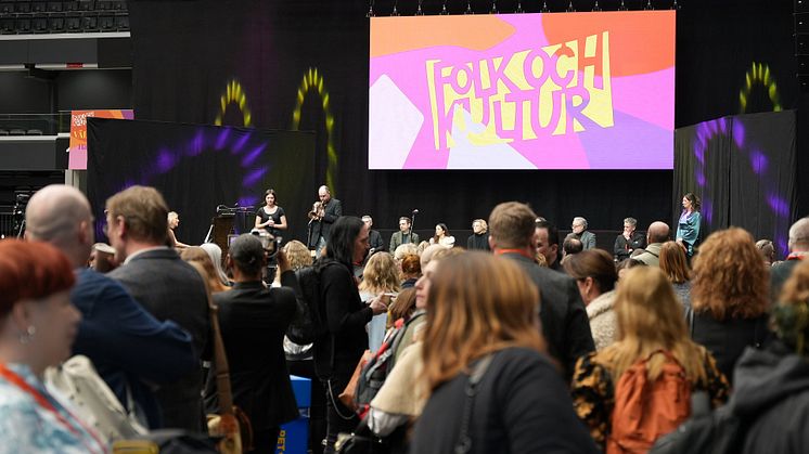 Utställningar, konserter, föreläsningar och politikersamtal under Folk och Kultur – helt gratis!