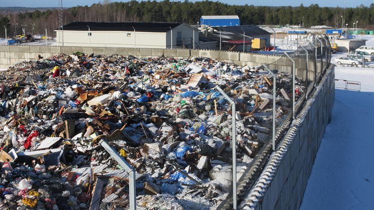 Stödmurar och planlager för effektiv materialhantering