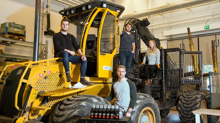 Studenter presenterar skarpa projekt