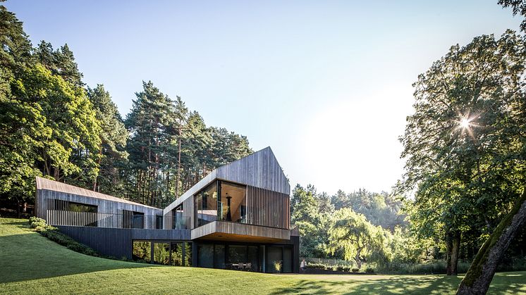 Valley Villa mit Kebony Fassade