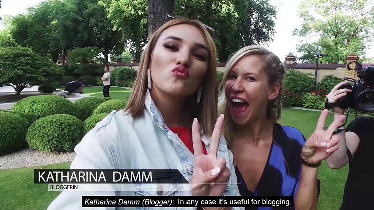DJI's Osmo at Berlin Fashion Week: The perfect tool for bloggers/vloggers