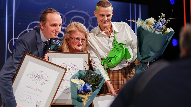 Martin Schibbye, Patrik Arnesson och Brit Stakston: Vinnare i kategori Årets Förnyare