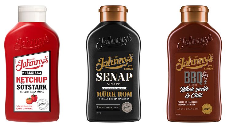 Oväntade smaker från Johnny’s®! 