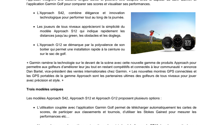 CP Garmin Approach S42, S12, G12