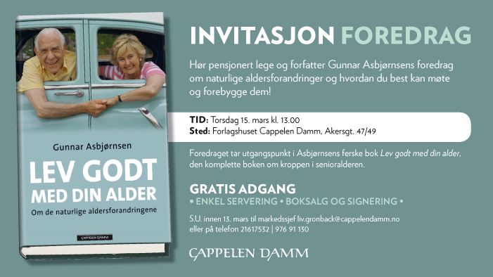 Invitasjon foredrag