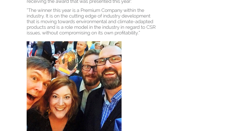 ​Creon named Promotion Company of the Year – again!