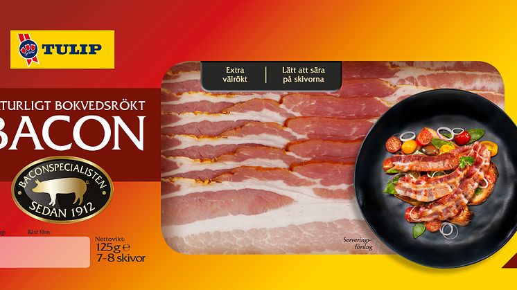 Tulip bacon i ny design