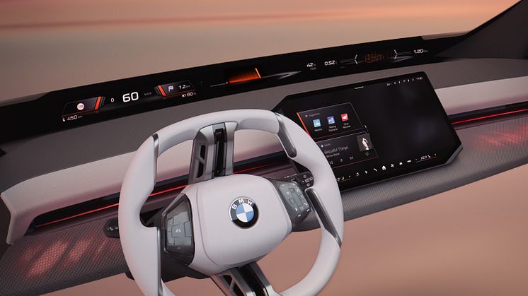 CES 2025 - BMW Panoramic iDrive - Sport Mode