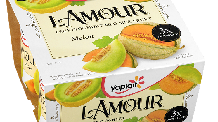 Yoplait l'Amour med melon
