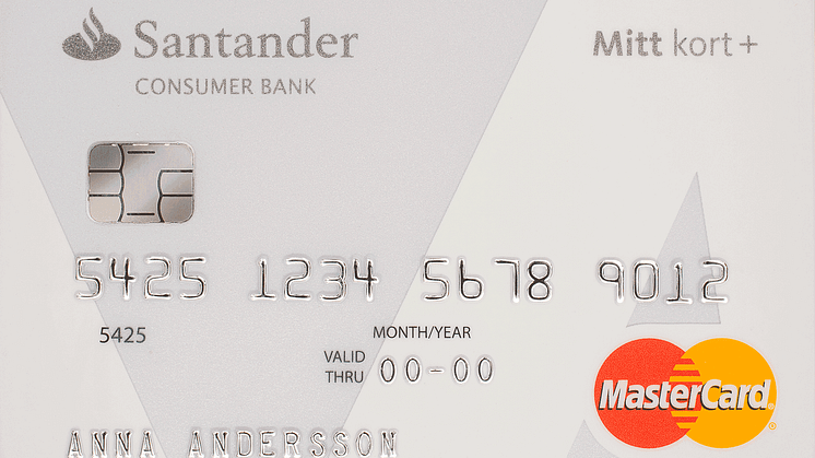 Mitt kort+ från Santander - ett riktigt bra kort för utlandsresan