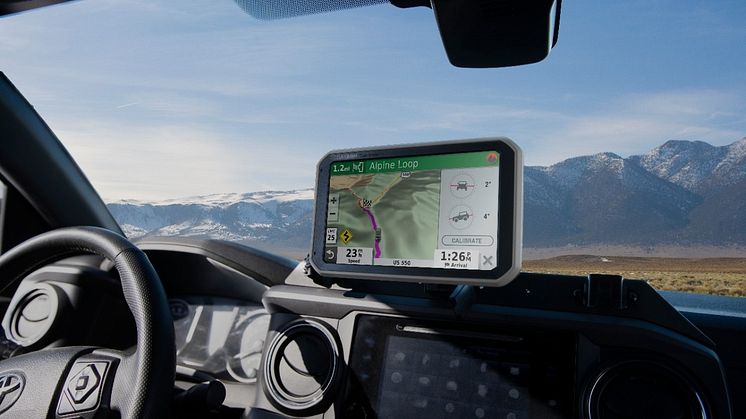 Der neue Garmin Overlander bietet spezifische Navigationsfunktionen für Offroad-Fans. 