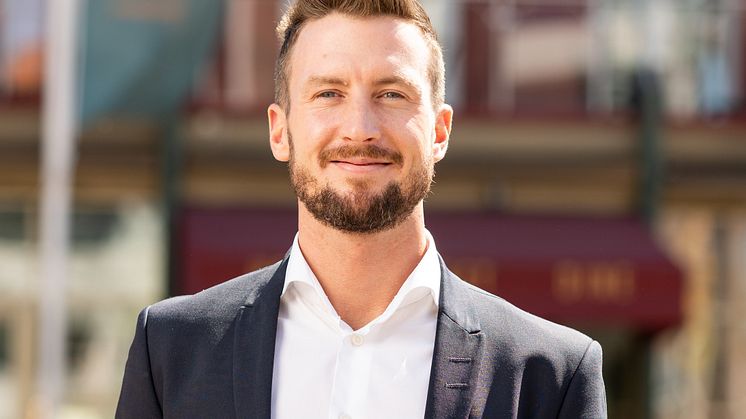 Jacob Karlsson, Årets Hässleholmare 2019. Foto: Nikola Stanojevic 