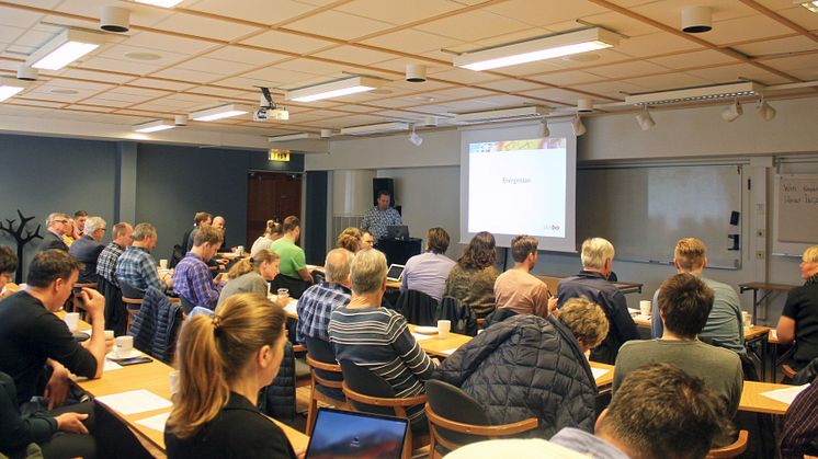 Aktörer samlades kring hållbar fastighetsförvaltning i Skellefteå