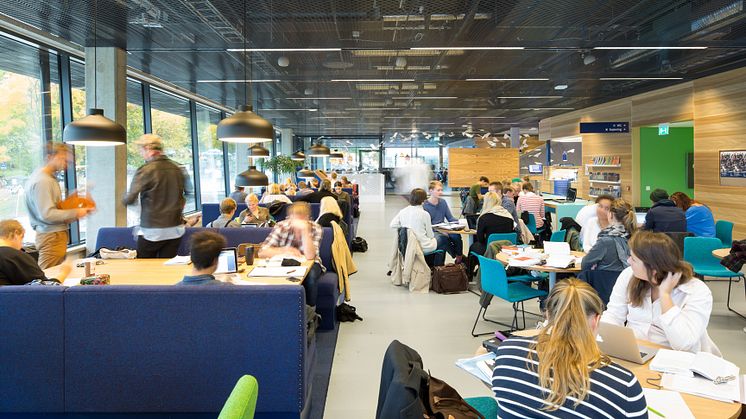Interiör från Studenternas hus