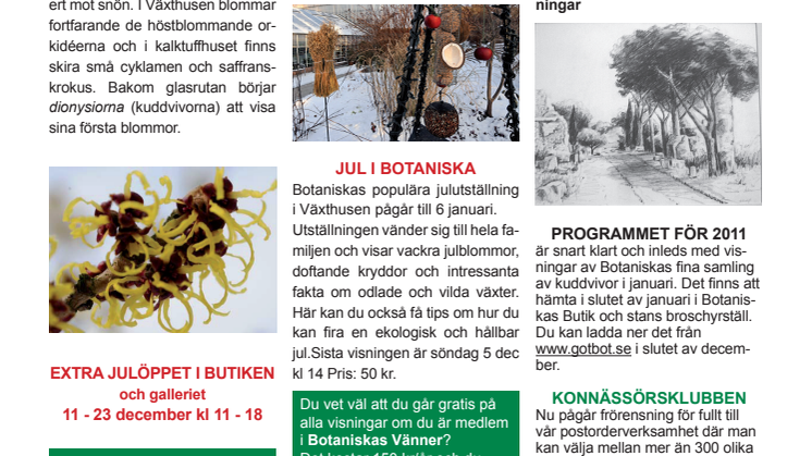 Botaniskas nyhetsbrev
