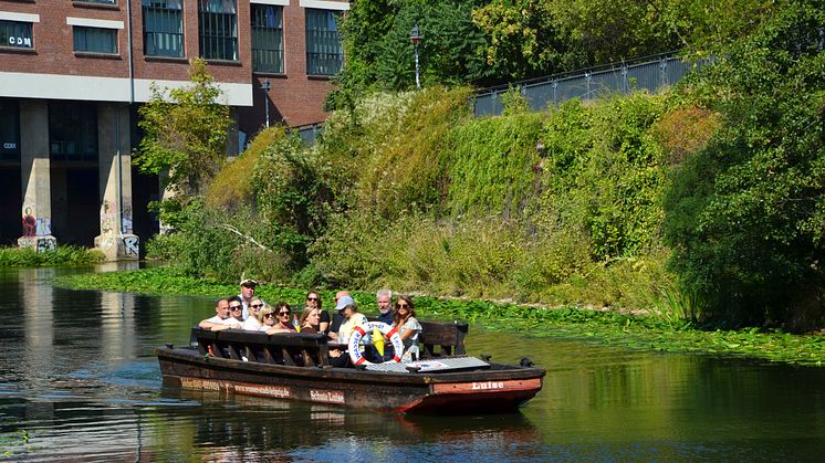 Leipziger Wasserfest - Bootstour auf dem Karl-Heine-Kanal