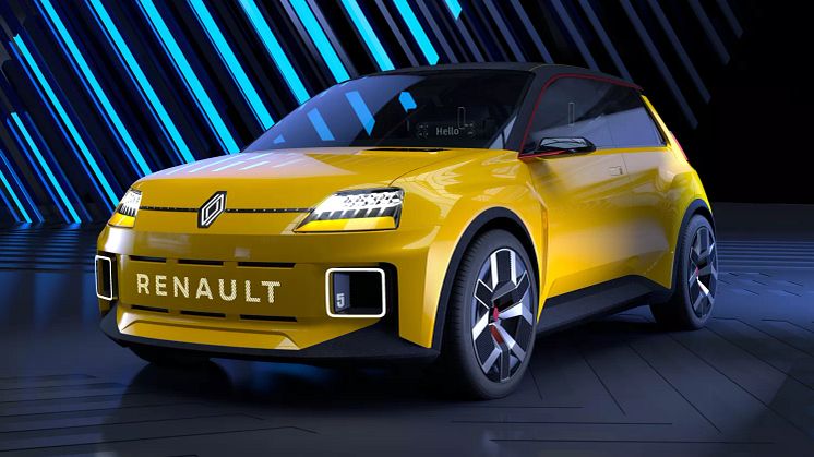 Renault 5 - kommande elbil som erbjuder V2G (vehicle-to-grid)