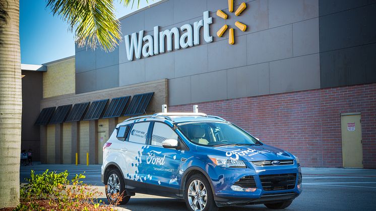 Ford indgår samarbejde om selvkørende levering af dagligvarer