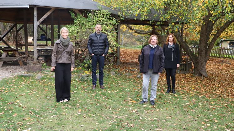 Barbara Kaufmann-Wechsel, Lothar Eberhardt, Heike Hoch und Margit Strehl-Enders (von links).