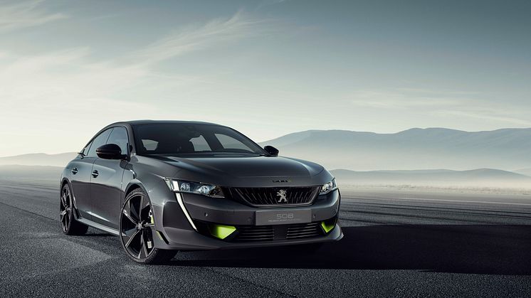 Konceptbilen 508 Peugeot Sport Engineered.