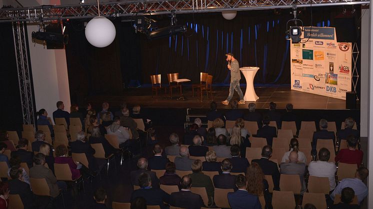 Blick in den Kupfersaal von der Empore