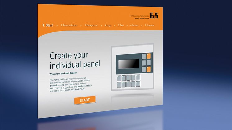 Kundanpassade paneler skapas direkt på webben 