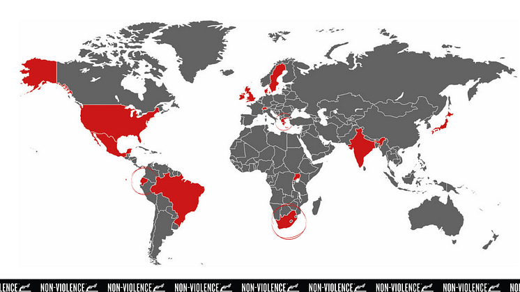 Non-Violence Project Foundation Expands Network to Ecuador, South Africa, and Greece