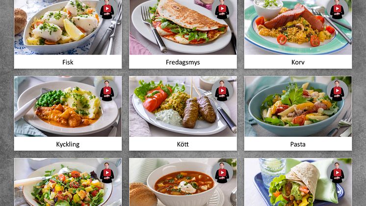 TAKK för maten - unik receptapp inspirerar med bilder, filmer, tal och TAKK
