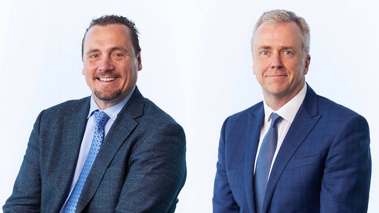 Cochlear mit neuer Führung für den europäischen Markt: Anthony Bishop (li.) ist neuer Präsident für die EMEA-Region, Richard Brook (re.) verabschiedet sich in den Ruhestand