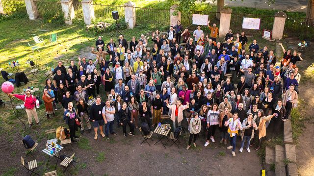 Gruppenbild während der TEH Conference 93 in Prag