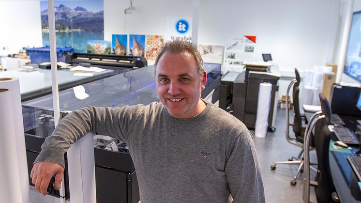 Ronny Neskvern hos IT Grafisk