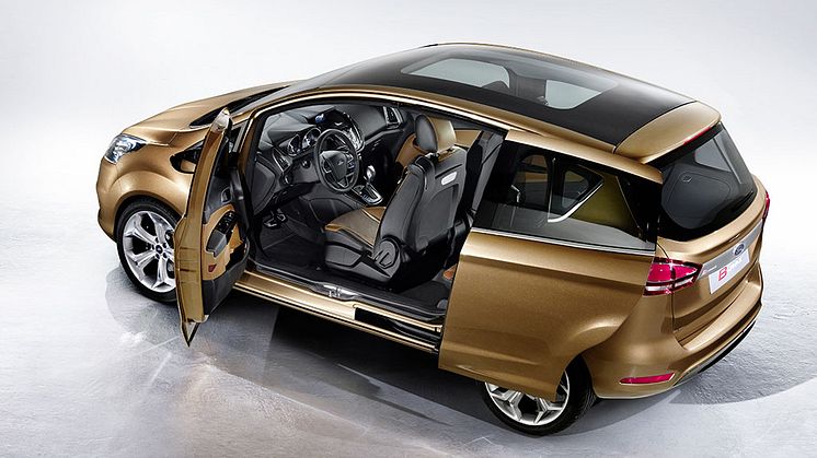 Svært konkurransedyktige priser på nye Ford B-MAX