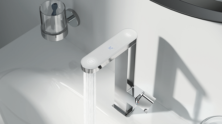 GROHE Plus håndvaskarmatur med digital display