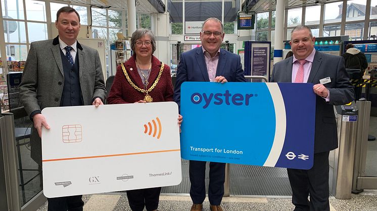 Contactless and Oyster comes to Hertford North