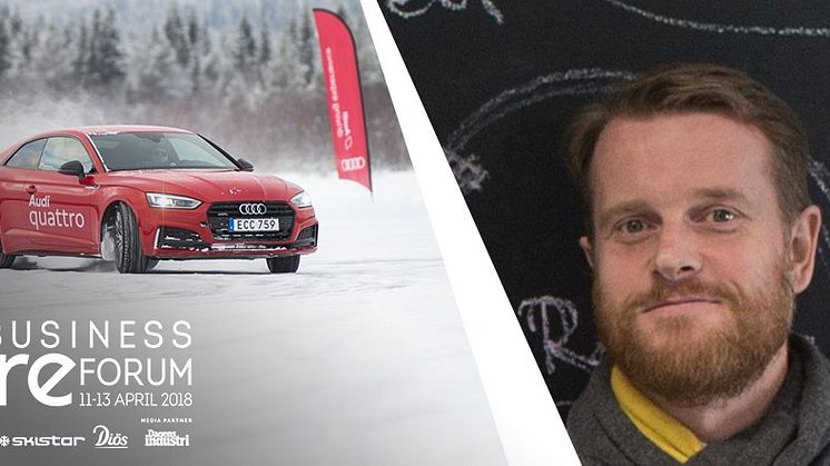 Audi laddar för eldrift under Åre Business Forum
